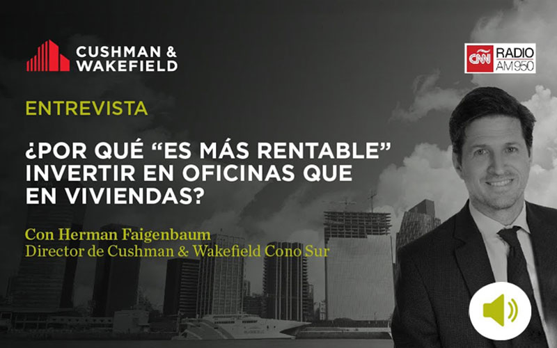 ¿Por qué “es más rentable” invertir en oficinas que en viviendas?
