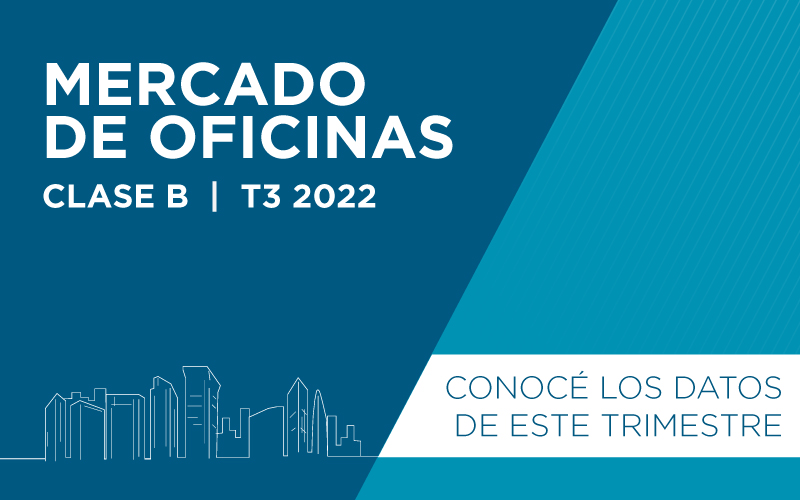 Mercado de Oficinas | Clase B – 3° trimestre 2022